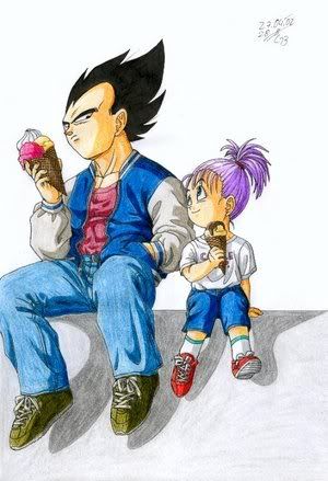 vegeta father's day